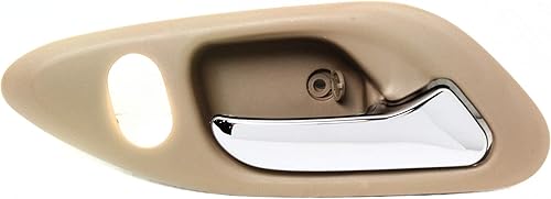 Miniatura 2 de Garage-Pro Juego de 2 manijas de puerta interiores compatibles con Honda Accord Coupe 1998-2002 delantero, lado del conductor y del pasajero, cromado