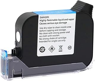 Ink Cartridge Replacement 1PCS JS12M JS12(M) 600DPI 12.7mm Handheld Thermal Inkjet Printer Fast Dry Eco Solvent Ink Multi-...