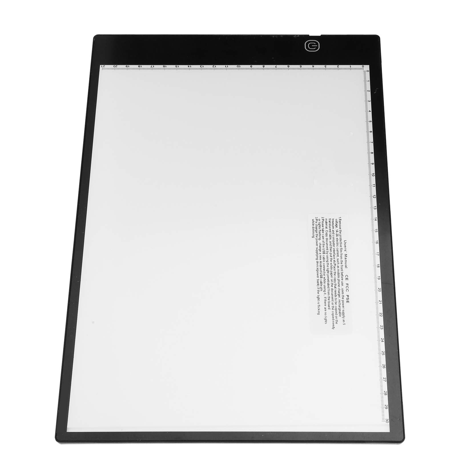 Scatola luminosa portatile A4 con LED, tavoletta da disegno per la tracciatura, blocco per copiare con luminosità regolabile per artisti e bambini, tavoletta per la tracciatura a r