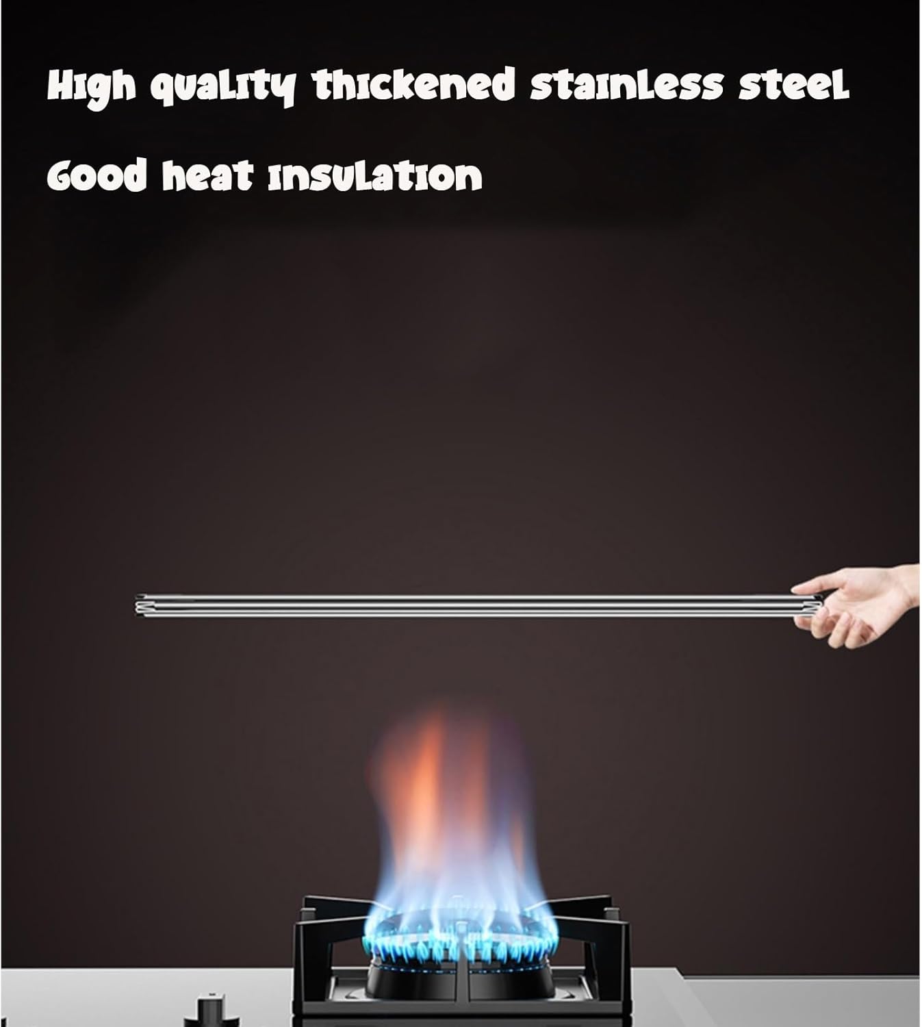 2-Pack Stainless Steel Folding Splatter Guard – 2-Sided Kitchen Oil Splash Shield for Stove, Portable Anti-Splatter Backsplash, Cooking Fat Protector, Easy to Store