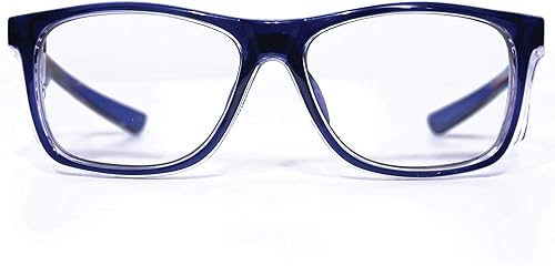 Miniatura 2 de RETS Anteojos de seguridad antivaho  Gafas protectoras elegantes de moda con protectores laterales transparentes  ANSI Z87.1  Gafas de seguridad
