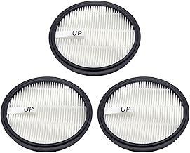Puupaa Lot de 3 filtres de rechange pour aspirateur Ultenic U12 Vesla - Filtres HEPA lavables et réutilisables