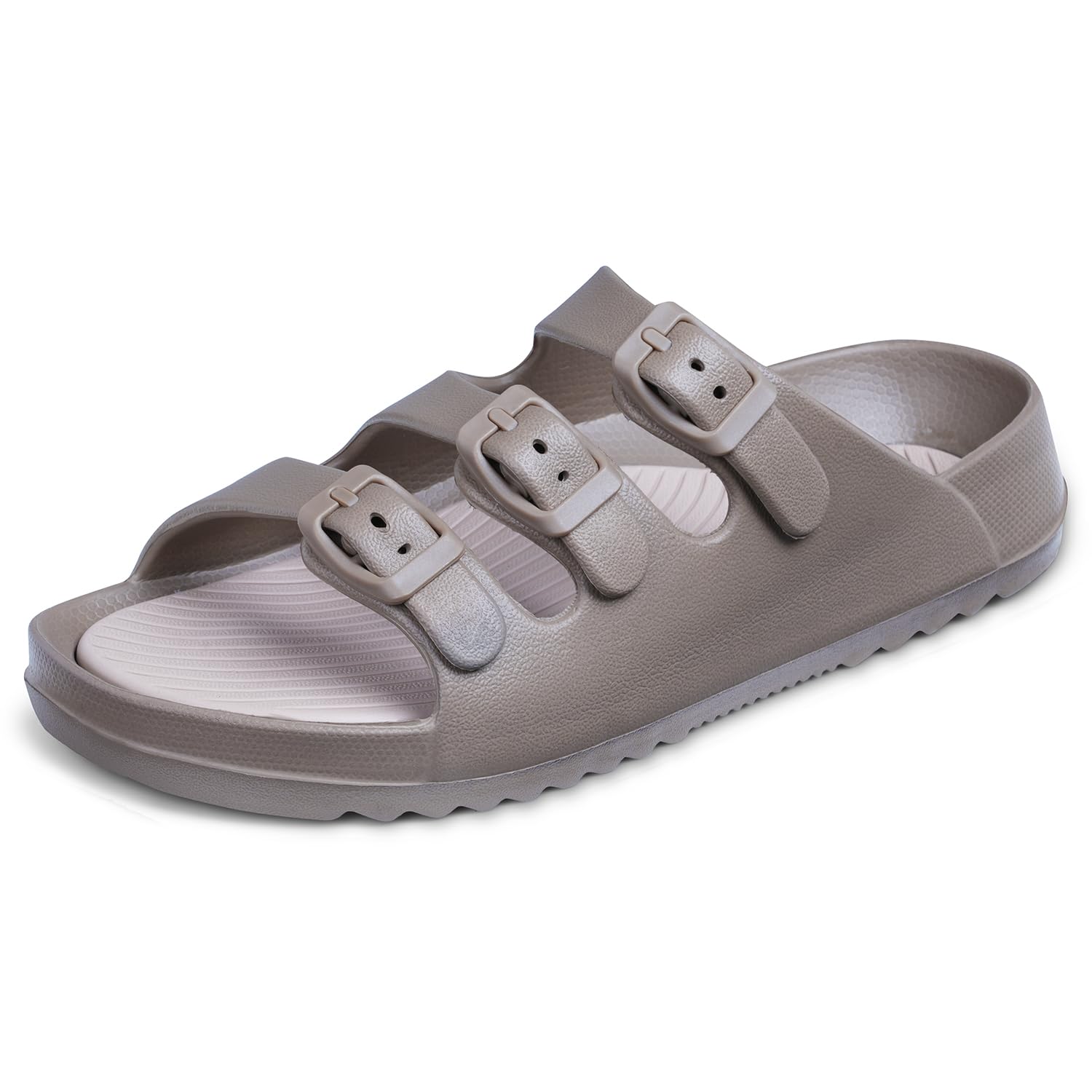 doctor extra soft Women’s EVA Slide Slip-On with Adjustable Triple Buckle Straps| Lightweight & Comfortable| Waterproof Summer Beach Pool Sandals for Indoor/Outdoor Casual Daily Walking Slippers D-548-picture-33