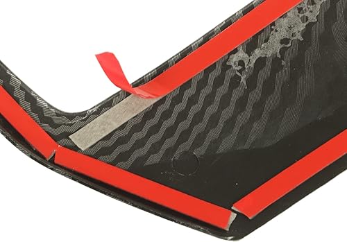 Miniatura 5 de KIMISS Cubierta del panel de la palanca de cambios, 2 piezas de repuesto para Mazda CX5 20172023 cubierta del panel de cambio de coche, patrón de