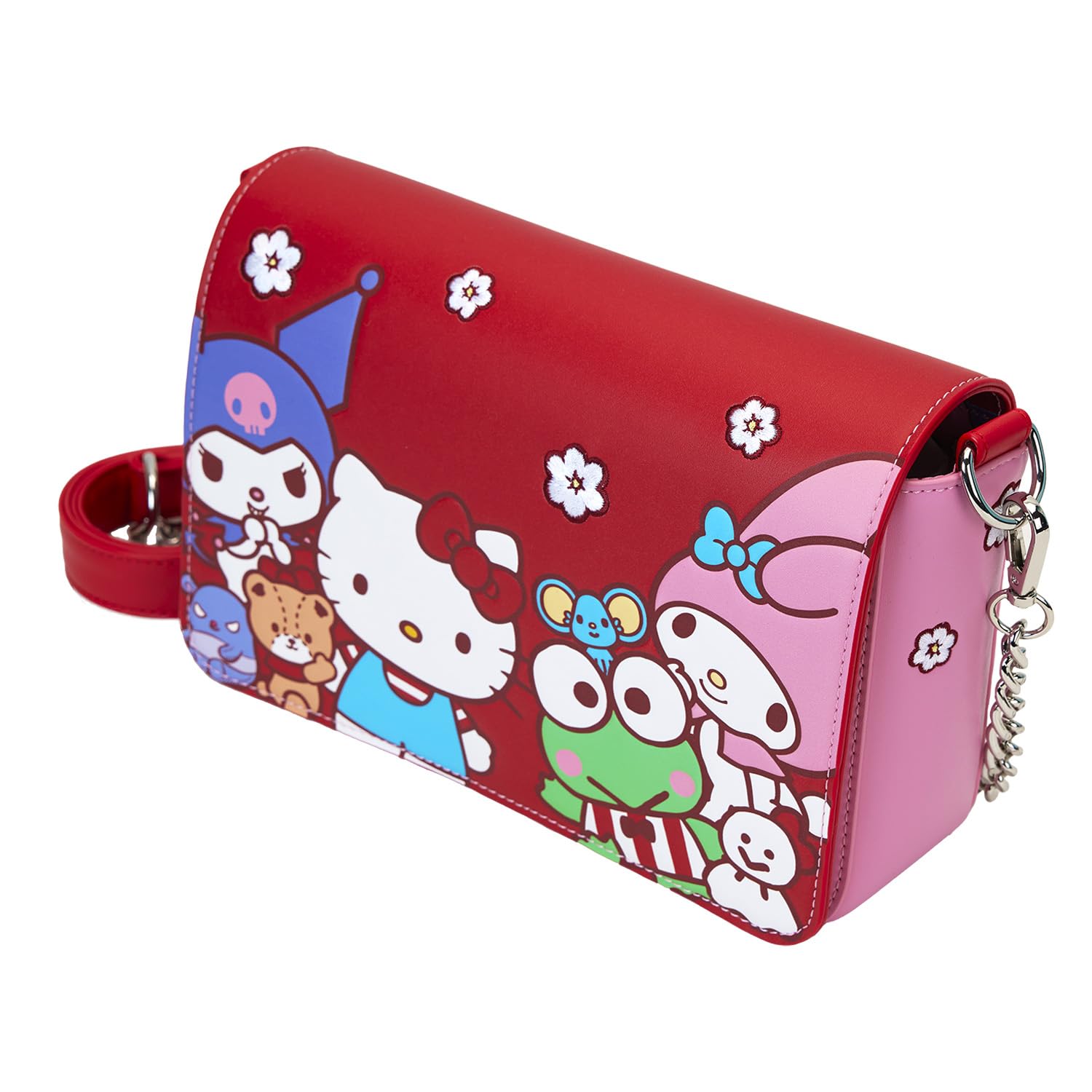 Sanrio by Loungefly Crossbody Hello Kitty & Friends Color Block