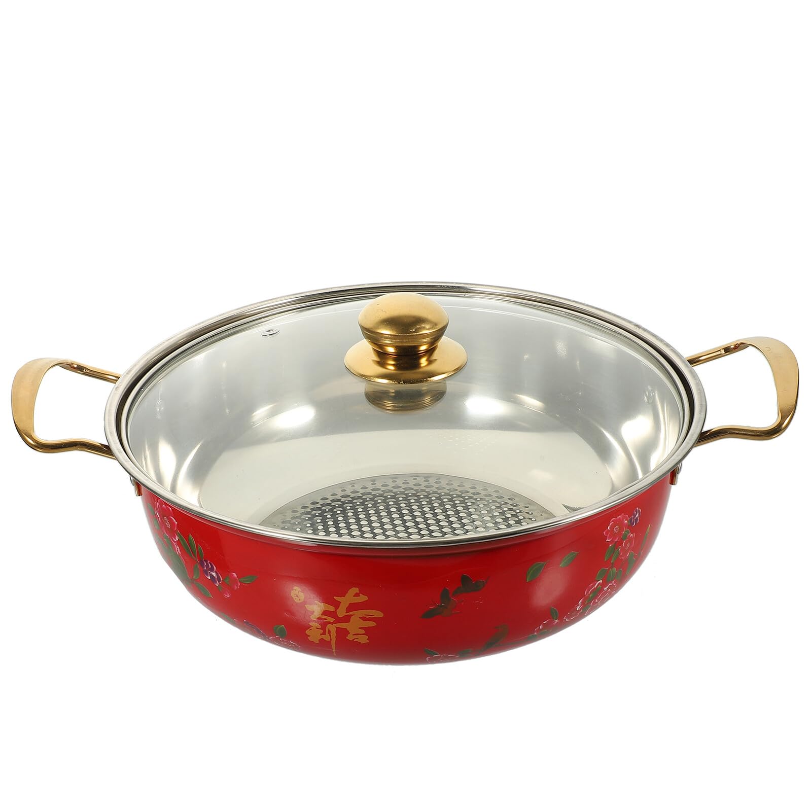 Marmite en acier inoxydable 28 cm Gatuida pour cuisine maison