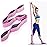 DEHUB Stretch Strap, Elastic Yoga Stretching Strap, Multi-Loop for Physical Therapy, Pilates, Yoga, Dance & Gymnastics Exercise and Flexible Pilates Stretch Band