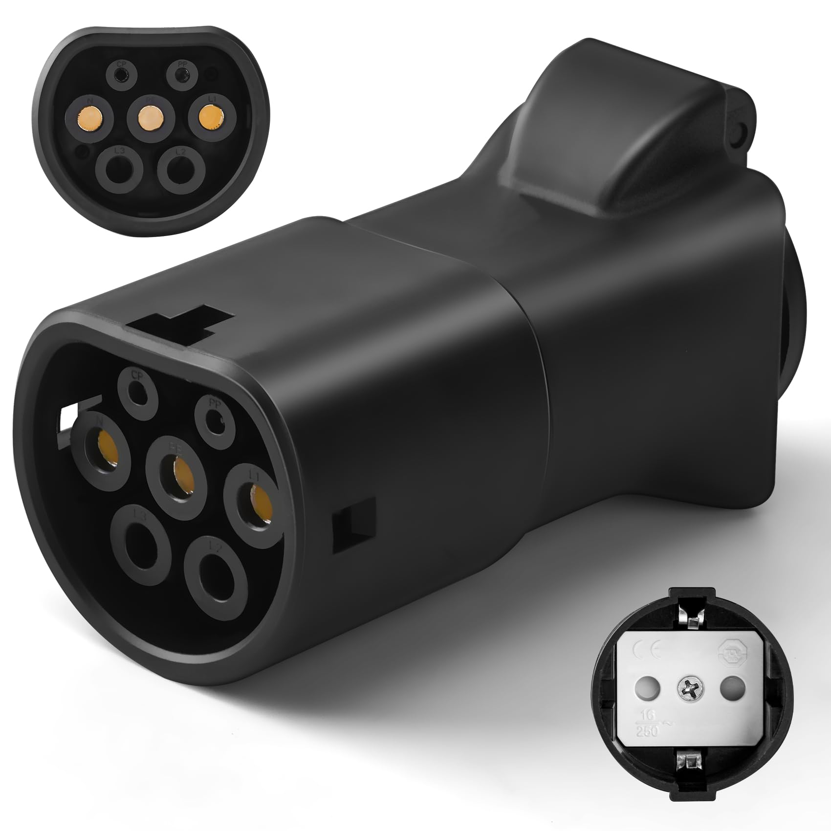 JULIK Adapter V2L do MG4, MG5 i Marvel R z Funkcją V2L, Adapter Vehicle to Load 3,5 kW 230 V, Zamienia Twój Samochód Elektryczny w Mobilne Gniazdko Elektryczne na Kempingu i w Sytuacjach Awaryjnych