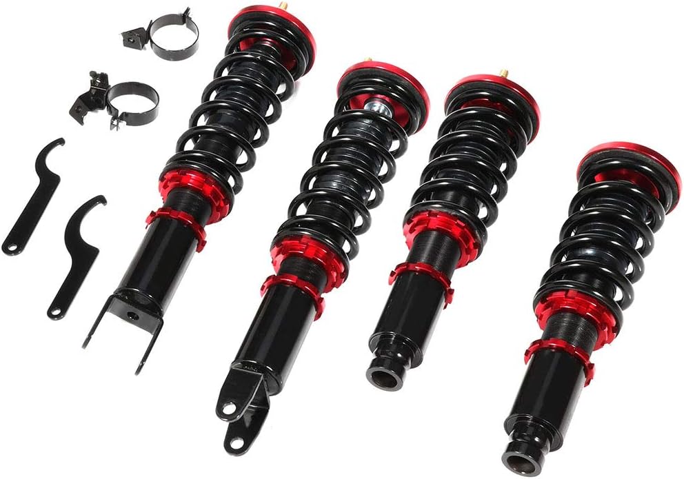 Coilovers for Acura for Integra 1990-1993 for Honda for Civic 1988-1991 Height Adjustable Coilover Suspension Shock Absorber Lowering Kit