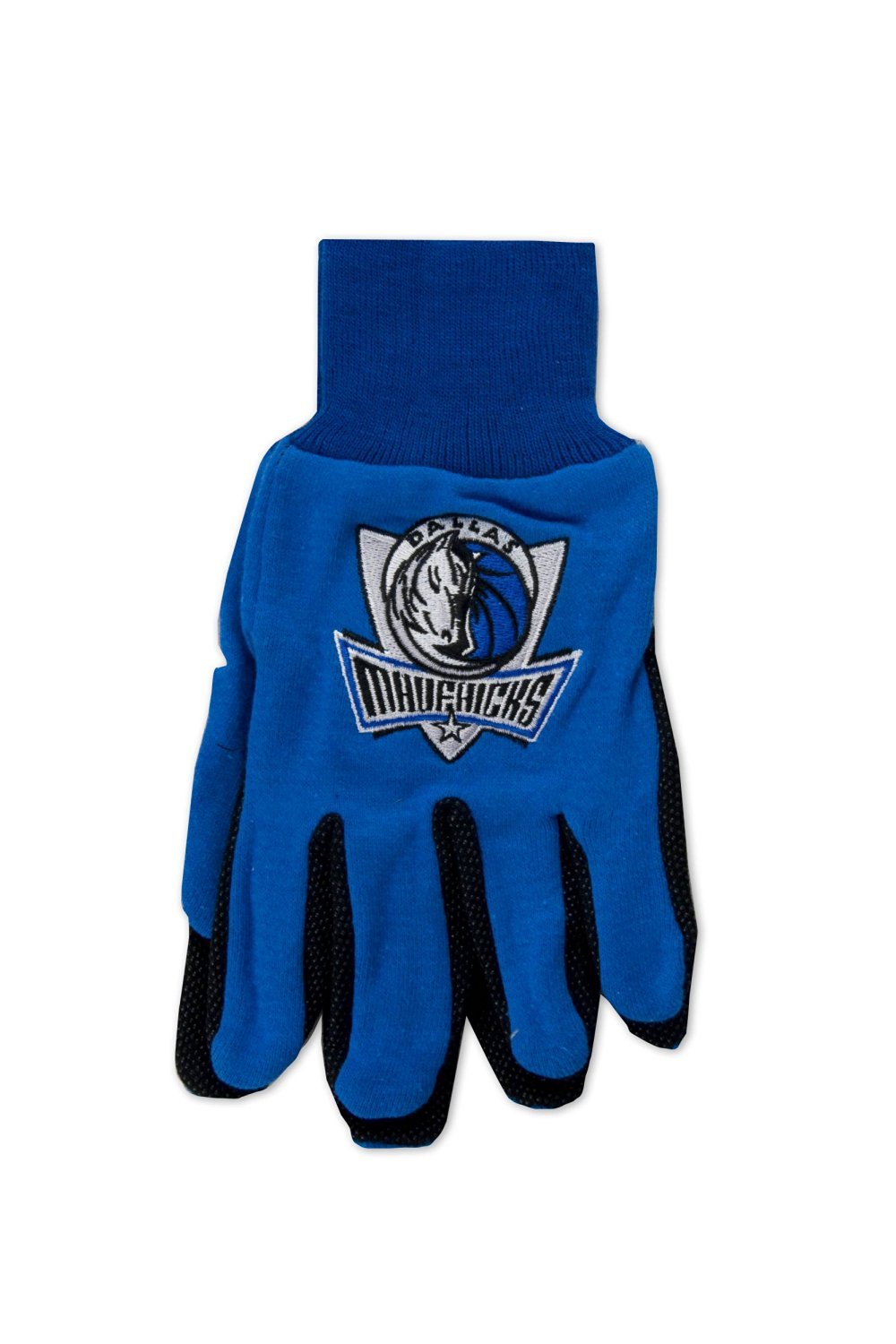 NBA Dallas Mavericks Two-Tone Gloves, 2-Pack, Blue/Black