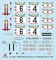 Vista 3 de Italeri 3632S 1:24 Mercedes 450 SLC Rally d Bandama'79, Edificio de modelos independientes, manualidades, afición, pegado, kit de plástico, detallado