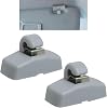 2 PCS Sun Visor Hook Clip Bracket for Volkswagen Bora Caddy Golf Sharan Passat Polo Amarok Transporter Touran Seat Ibiza Leon Skoda Fabia Octavia Superb 3B0857561B