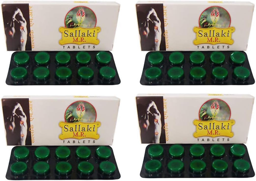 4 x Gufic Biosciences - Sallaki M.R Tablets - (4 x 10 Tabs)