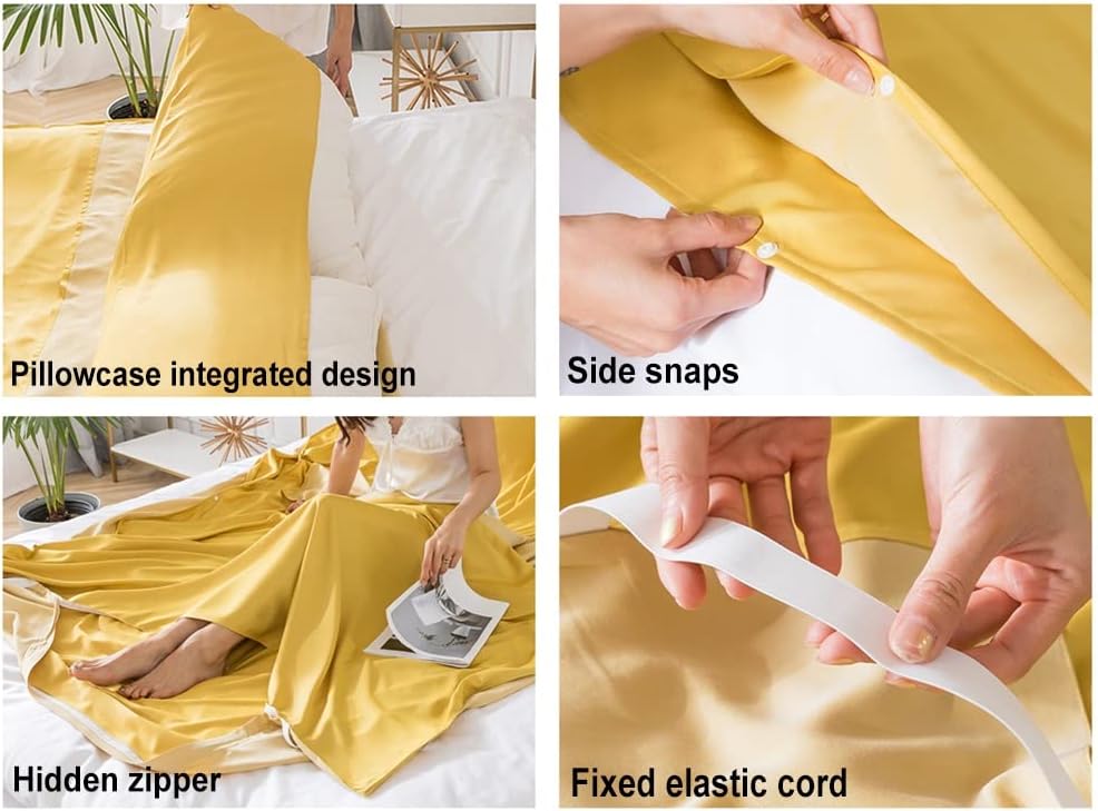 Sleeping Bag Liners Camping Sleeping Bag Travel Sleeping Bag, Ultralight Portable Sleeping Bag Liner, Single Double Tencel Sleeping Bag, Perfect for Outdoor Backpacking