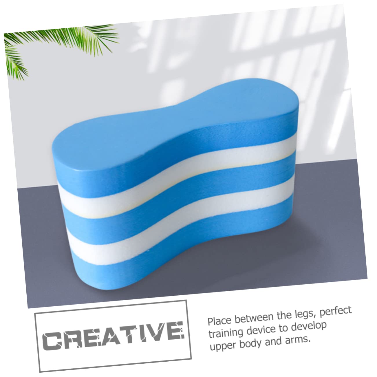 HONMEET Adult Swim Training Aid Floating Pull Buoy for Upper Body Strength Leg Float Device for Beginners and Pros Convenient Swim Leg Buoy for Enhanced Core Muscles