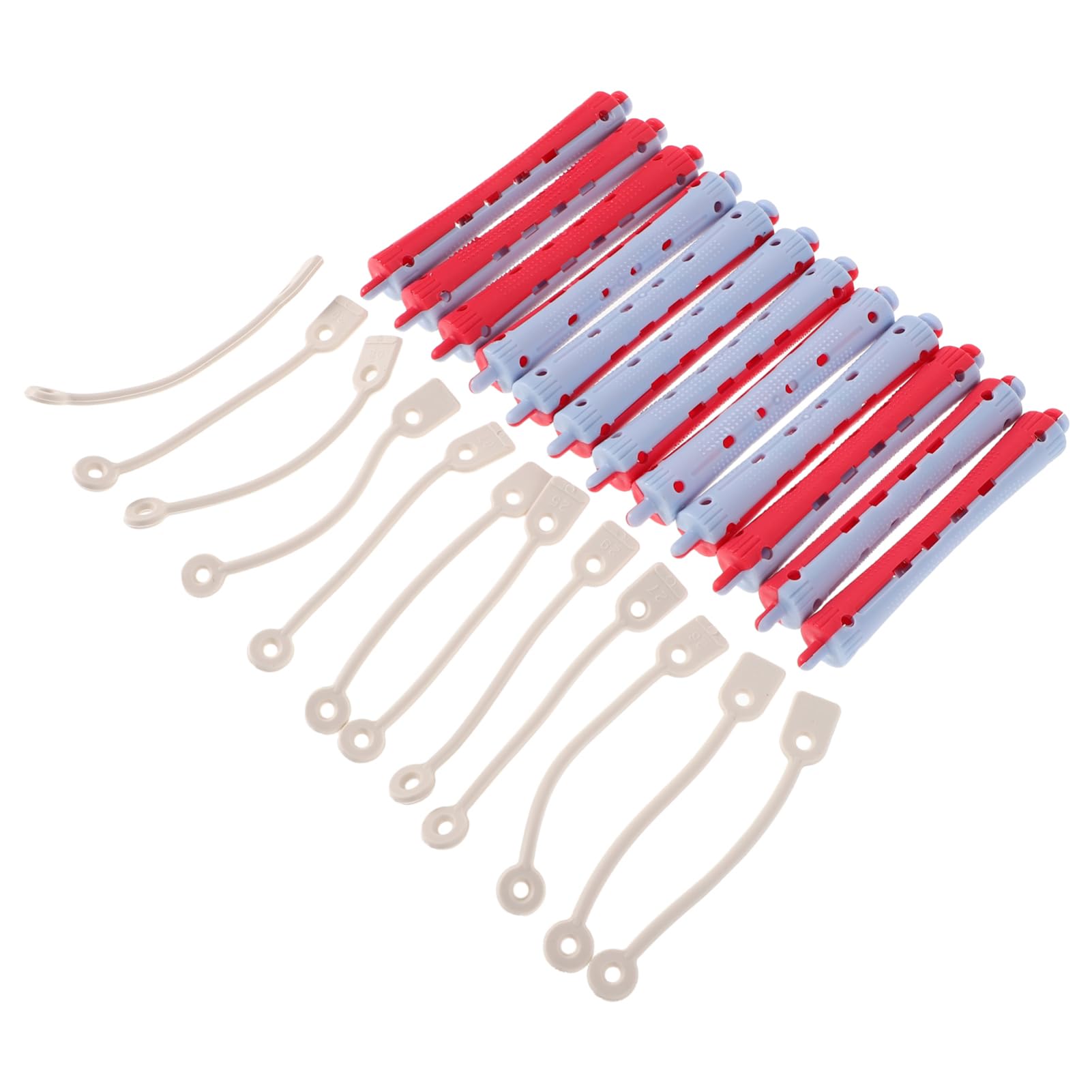 BESTYASH 12pcs Hair Perm Rods for Versatile Styling Nonslip Plastic Cold Wave Curlers for Curls Short Hairdressing Perm Rods for Various Curl Styles and Occasions