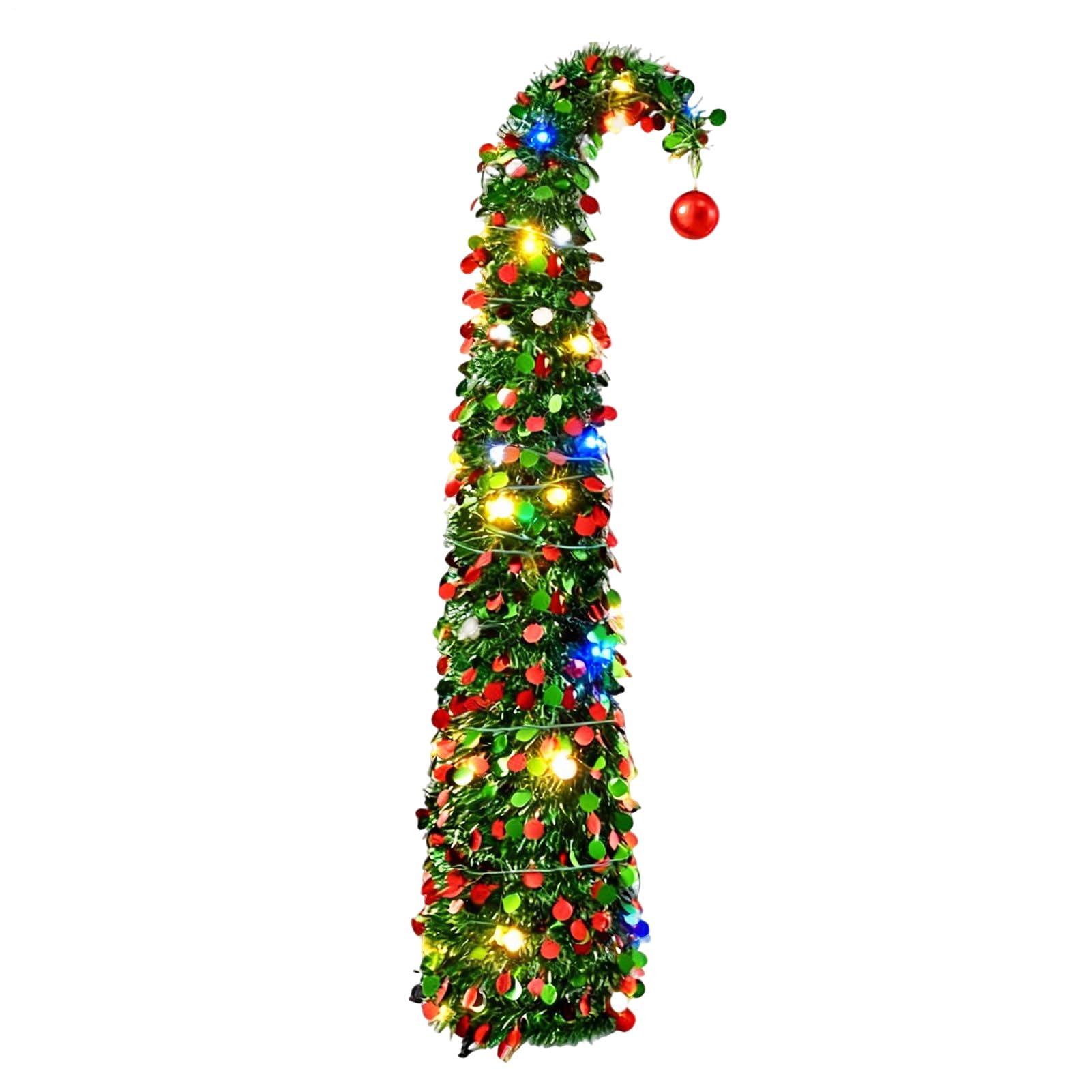Árbol de Navidad Artificial Artificial Retráctil