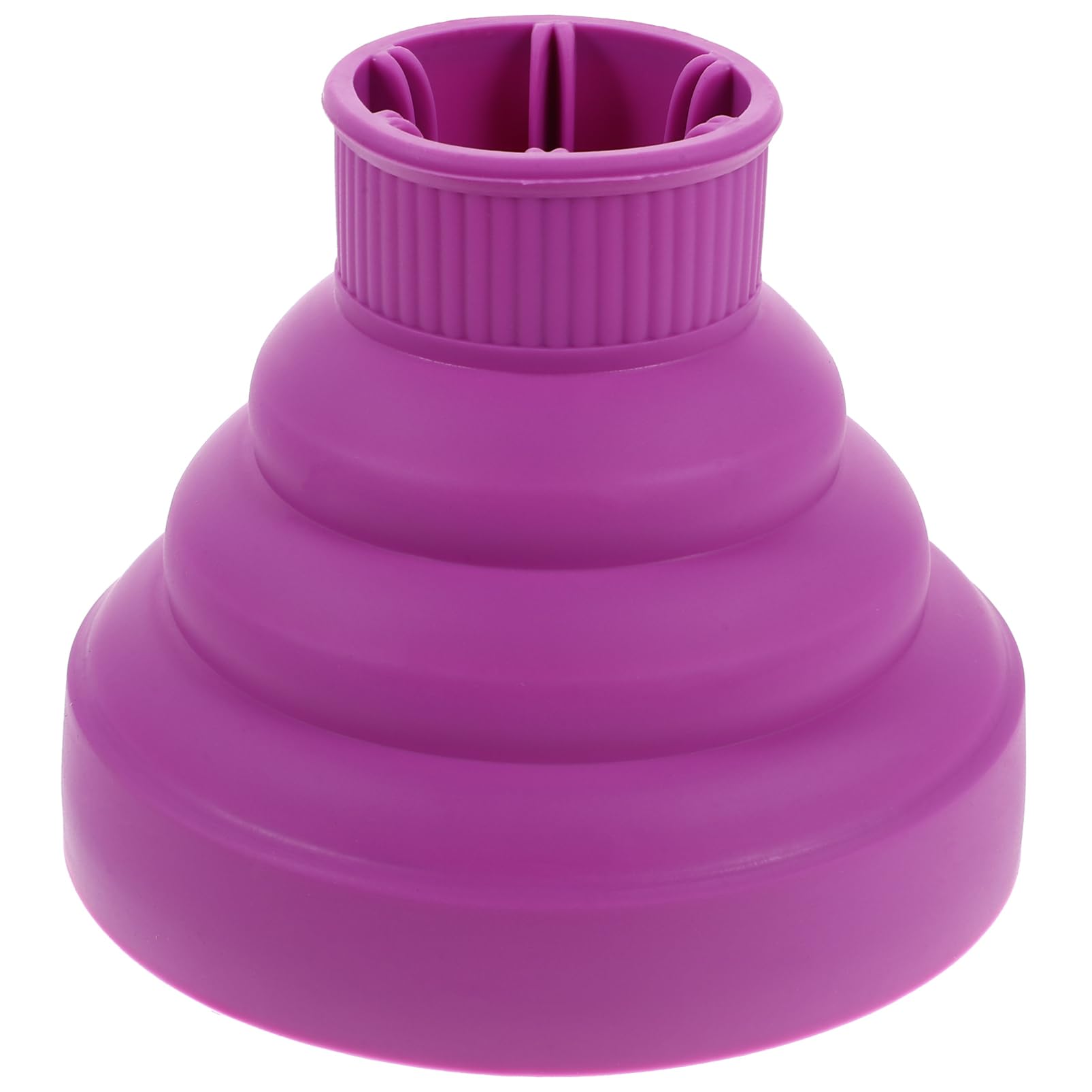 IWOWHERO Hair Dryer Parts Silicone Diffuser Hair Dryer Environmental Protection Easy to Clean Retractable Design