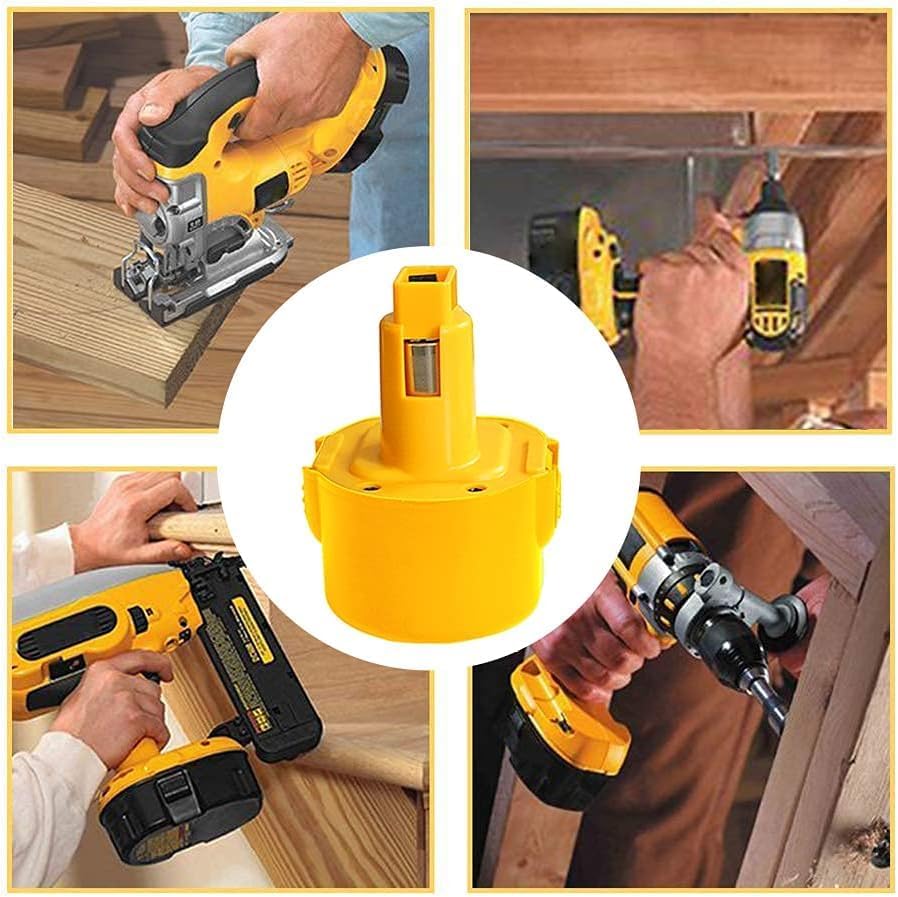 Miniatura 8 de iTechBatt Batería de repuesto para Dewalt DW930 DW953 DW972 DW980 DC727 DC727KA DC742 DC742KA DW927 DW927K2 DW927K-2 DW953K-2 DW965 DW945 DW972K