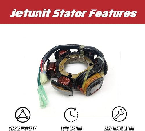 Miniatura 3 de Jetunit Estator para Yamaha Jet Ski 63N-85510-00-00 63M-85510-00-00 Wave Raider 1100Wave Venture 1100 1995 1996 1997