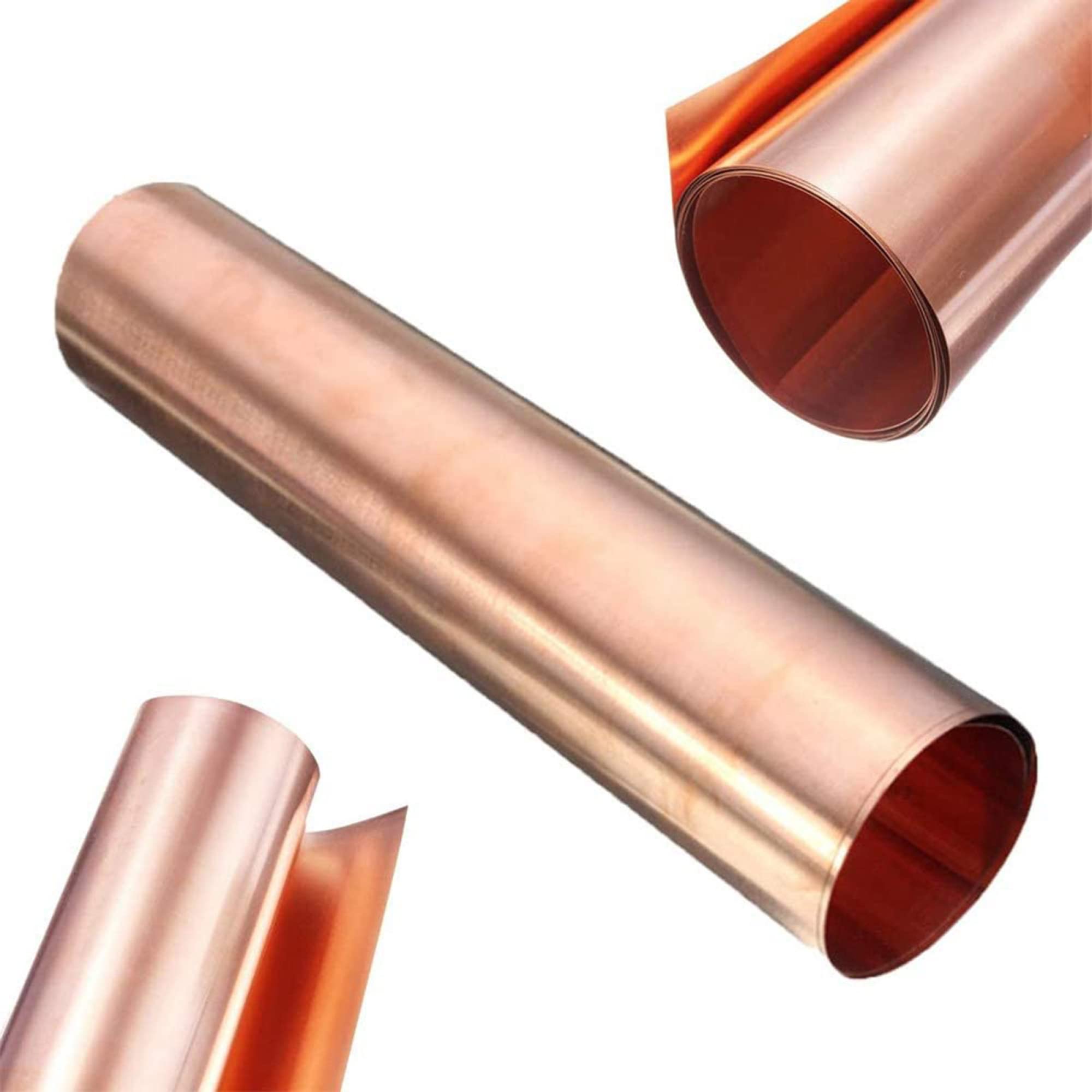 Blacha miedziana, blacha, blacha miedziana, blacha mosiężna, cienka podkładka z blachy do produkcji majsterkowania/1 szt./0,6X200X1000Mm