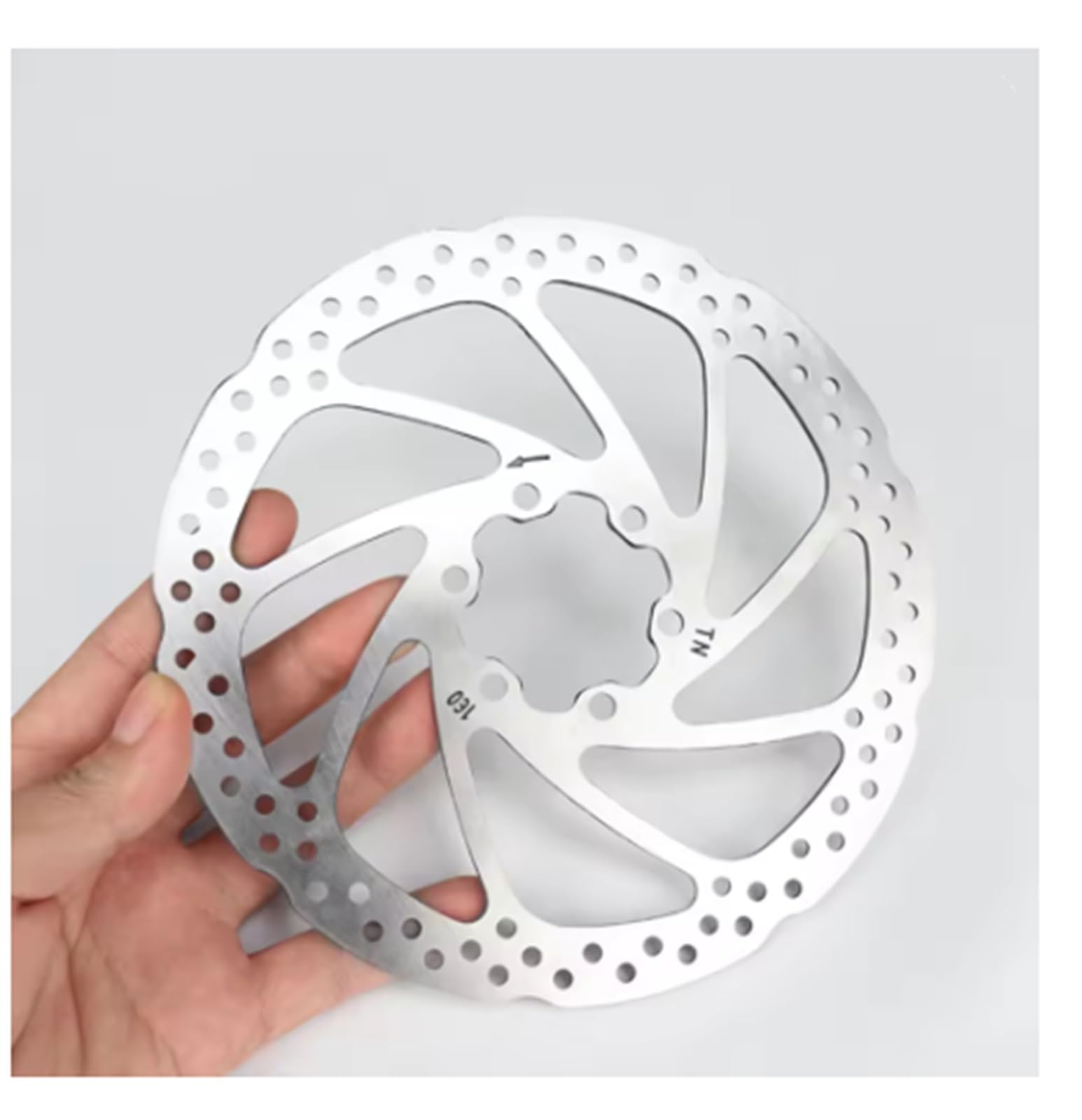 Dischi Freno Disco A 6 Fori Per Freno A Disco Da 160 Mm Per Accessori Per Veicoli Elettrici Di Spessore 2,8 Mm Per Moto Per Uso Scooter(180mm 2.8mm)
