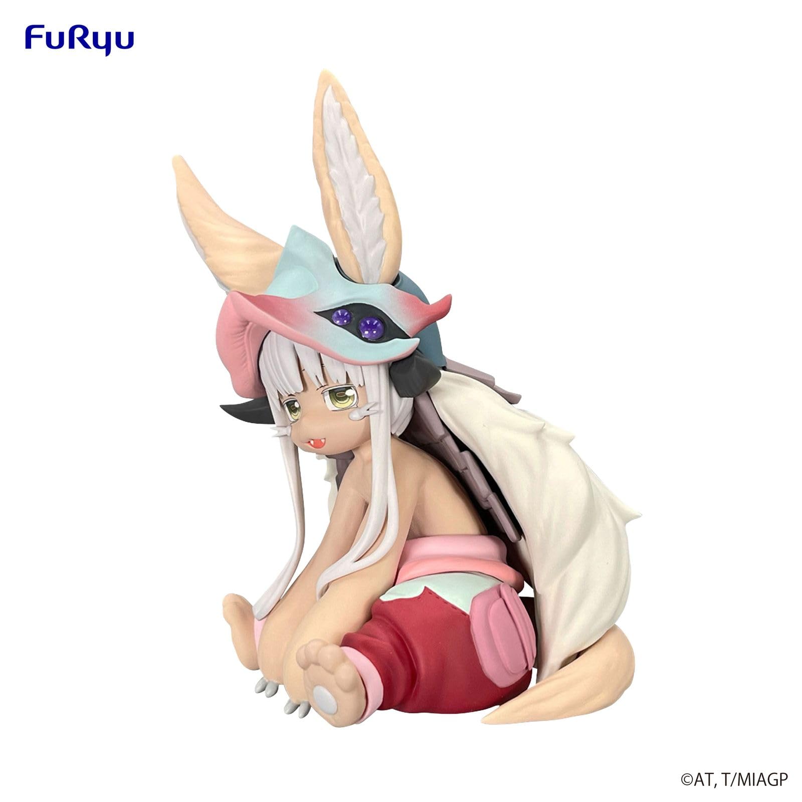 Furyu Nanachi Figure 11cm Made in Abyss: The Golden City of The Scorching Sun Noodle Stopper, Blue, Light Skin Tone, 11 cm - Image 2