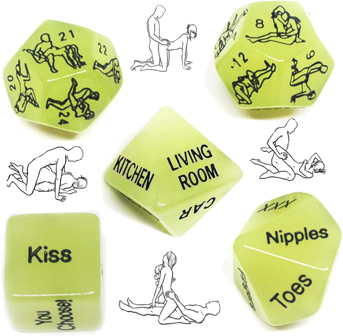 New Version Multifunctional Accessories - (Pink) 10 Pieces Nylon Sports Bedroom Set + 5 Green Bright Nuts, Original Gift for Yoga Fitness Training -K18