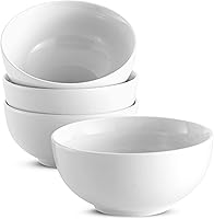 Vista 14 de KooK Tazones de sopa, cuenco para cereales, cerámica, cuencos para cocina, microondas, lavavajillas y congelador, platos de porcelana para pasta