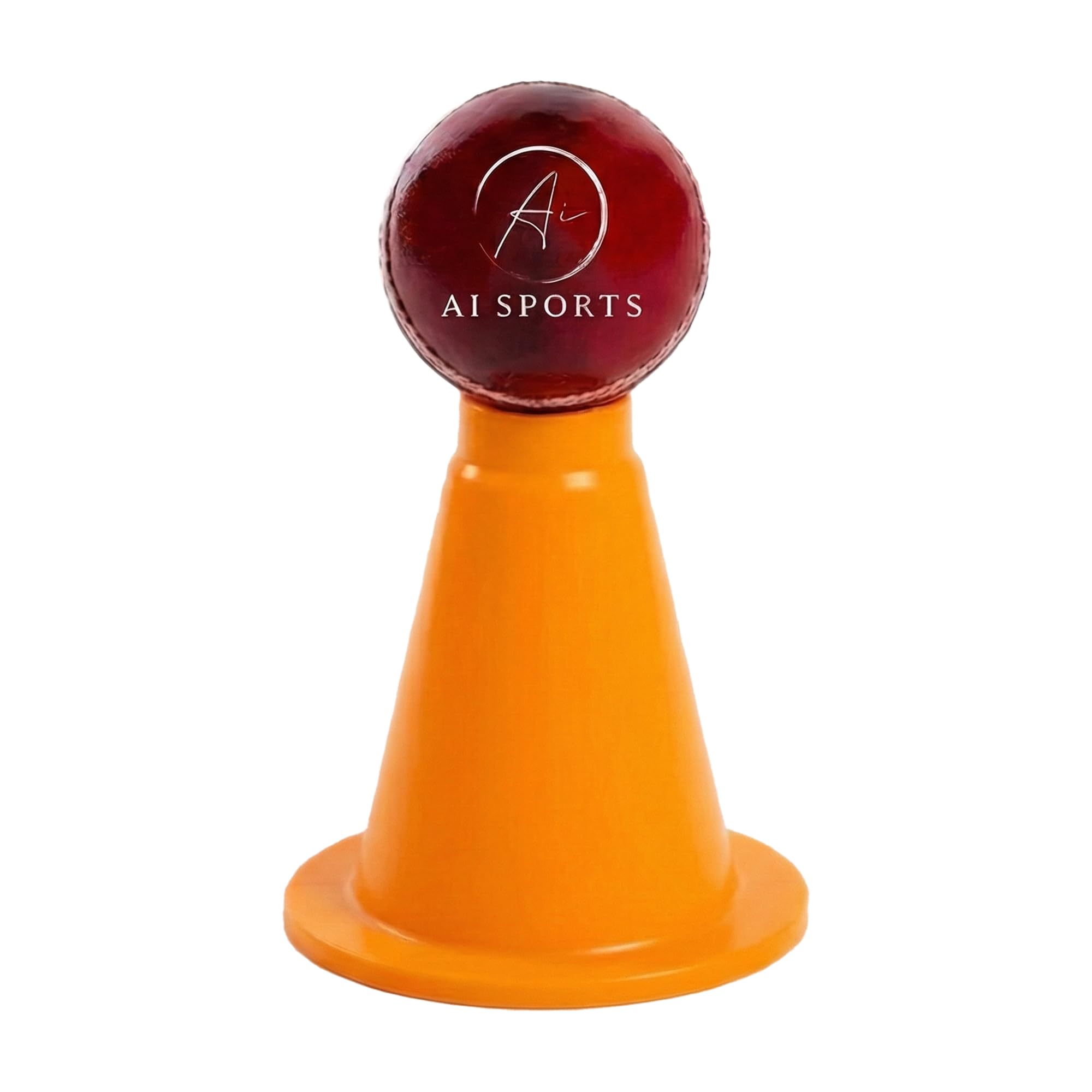 AI SPORTS Cricket Accessories Batting Tee – Durable Flexible Plastic Coaching Aid for Cricket Training, Perfect for Coaches & Players