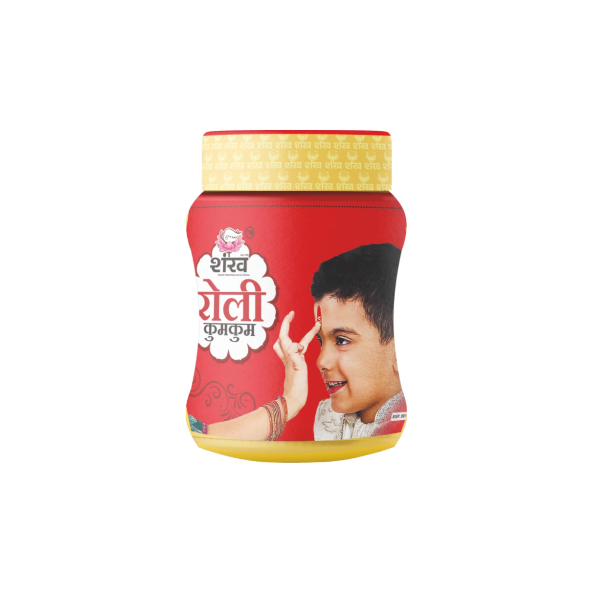 Shankh Divine Kumkum Roli Jar – Traditional Sacred Tilak Powder for Daily Puja, Temple Worship, Aarti, Navratri, Diwali, Festivals & Hindu Spiritual Rituals (80G) (Pack of 2)-image-22