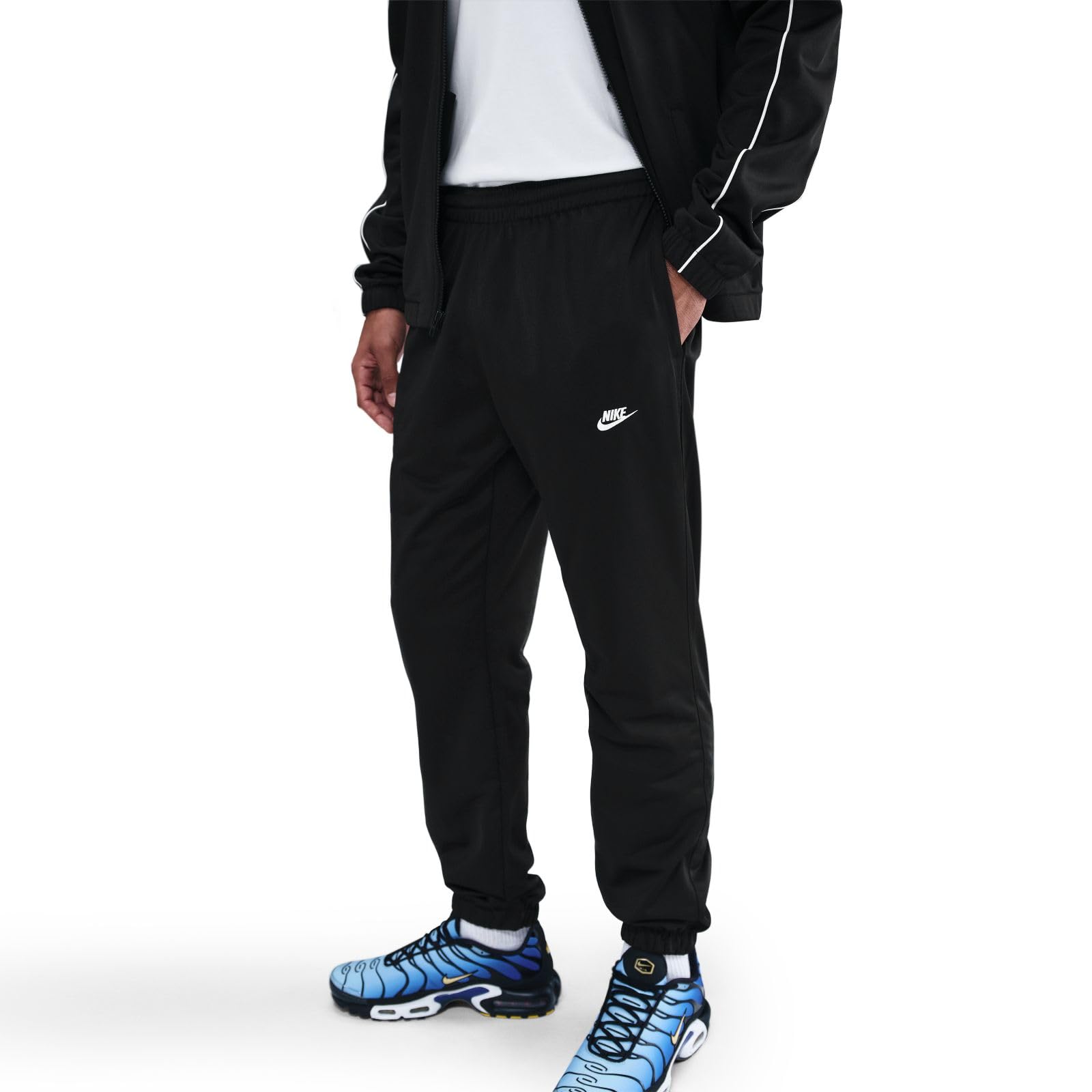 Nike Zestaw klubowy, czarny, biały, czarny i biały, M dla mężczyzn