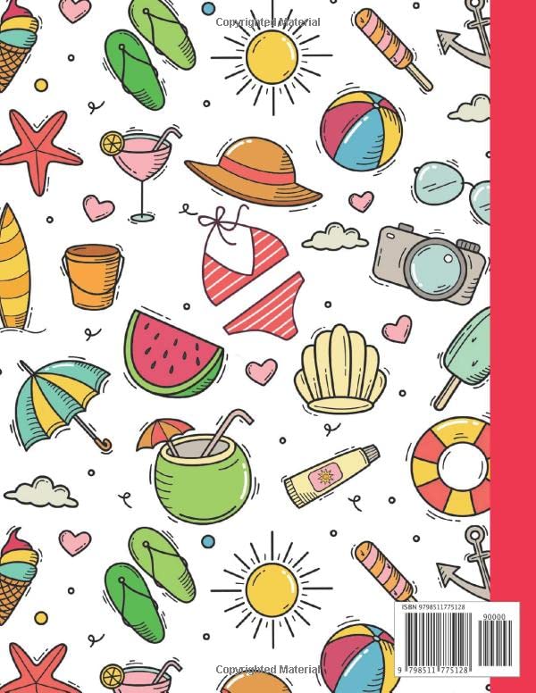 My Summer Journal - Journal with prompts and daily logs: Daily summer journal for kids of grades 1-5 to keep track of all summer adventures, includes ... and lookback on summer memories through thi - Image 2