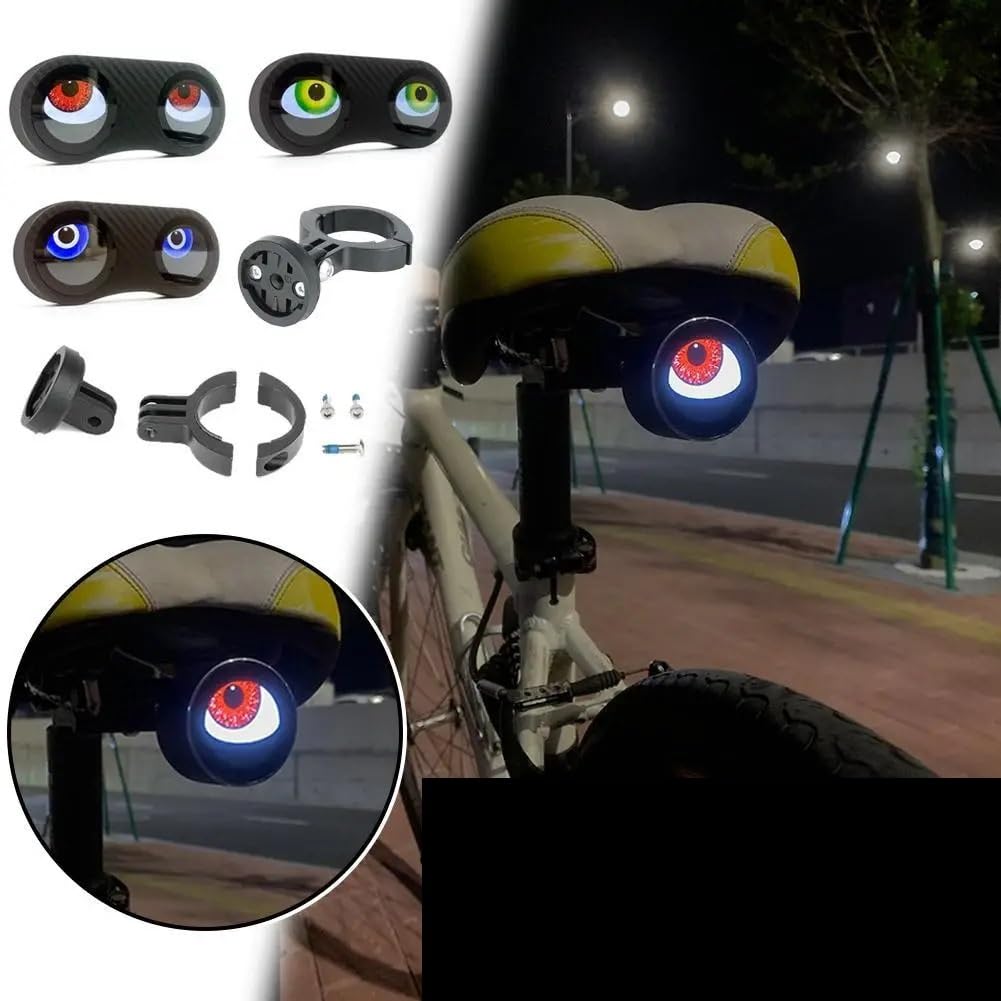 Frein Arrière Lampe Feu Arrière De Vélo Dynamique Et Décoratif, Accessoire Lampe Selle Modifiée Pour