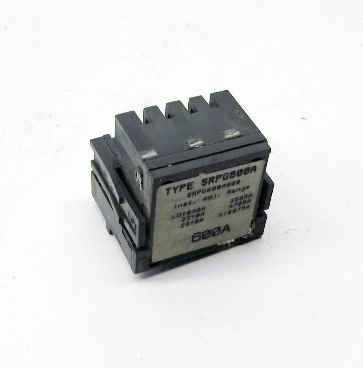 General Electric GESRPG600A600 GE SRPG600A600 600A Rating Plug, Black