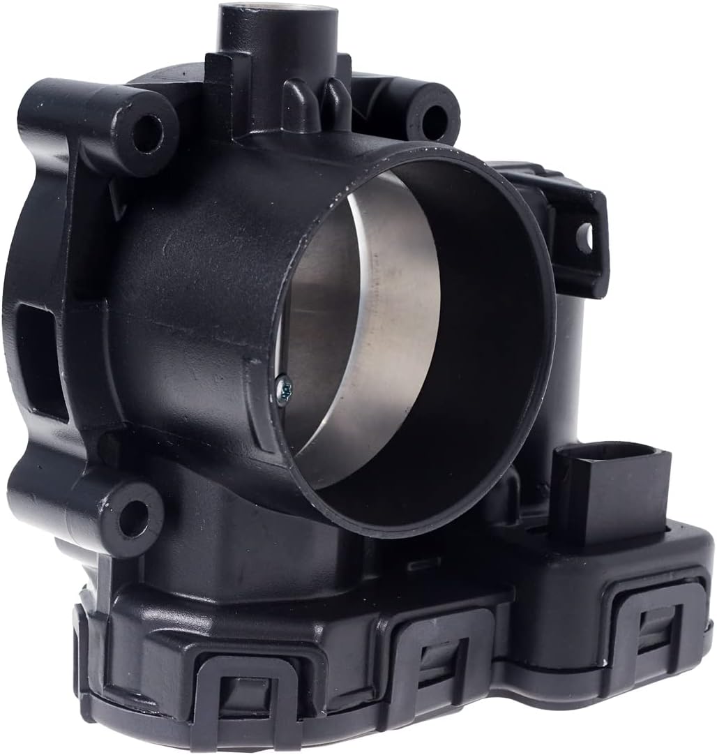 AUQDD S20202 Fuel Injection Throttle Body Assembly (For 3.7L V6) Fit For 07-11 Do-dge Dakota Nitro 07-12 Ram 1500/07-10 Je-ep Commander Grand Cherokee,07-13 Liberty (Replace # 4861661AA TB1188)