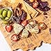 Totally Bamboo Destination Ohio State Shaped Cutting Board, Charcuterie and Cheese Serving Board – Ohio Gift for Home Décor or Everyday Kitchen Use