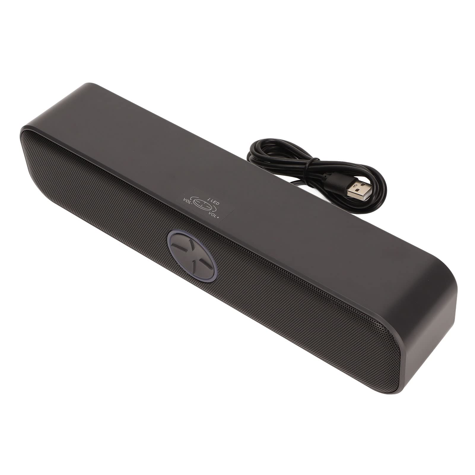 Haut-parleurs D'Ordinateur pour Ordinateur de Bureau, Haut-parleurs PC Stéréo 2 Canaux Alimentés par USB pour, pour PS5, pour et Autres Appareils, Haut-Parleur de