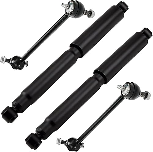 Miniatura 181 de Detroit Axle - Amortiguadores traseros para Chevrolet Equinox GMC Terrain Pontiac Torrent Saturn Vue Suzuki XL-7, 2 Amortiguadores traseros