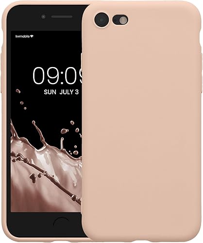 Miniatura 8 de kwmobile Funda compatible con Apple iPhone SE (2022) iPhone SE (2020) iPhone 8 iPhone 7 - Funda protectora delgada de poliuretano termoplástico -