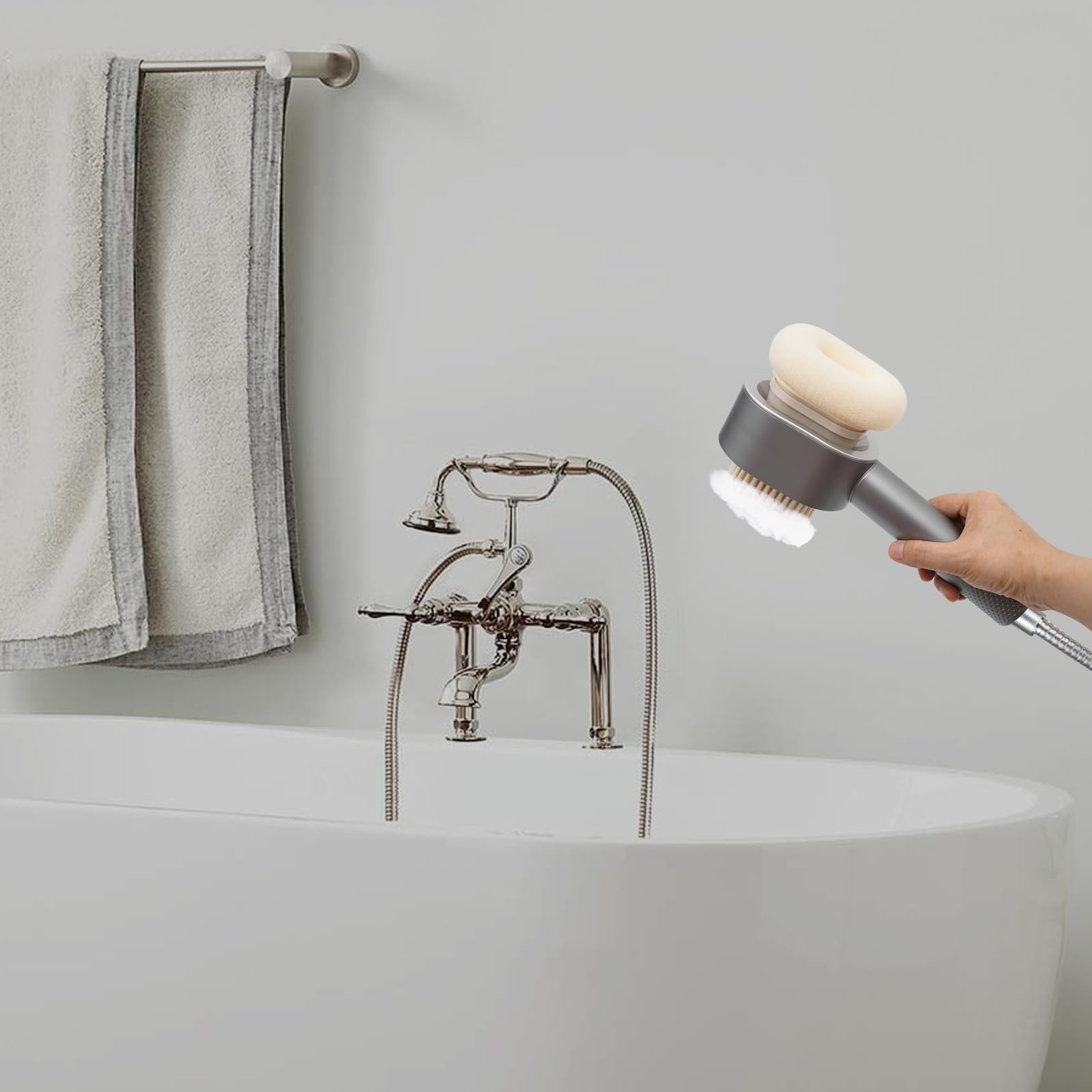 Filter Duschkopf Set mit Aktivkohlefilter Handbrause gegen Kalk im