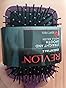 Revlon Straight & Smooth Soft Touch Paddle Hair Brush Set, Black + Berry