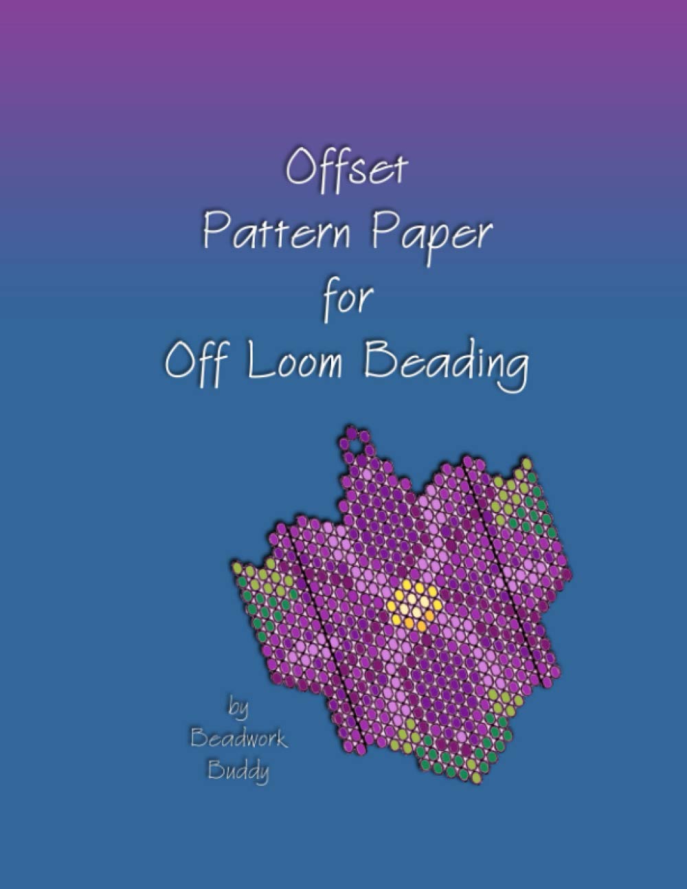 Offset Pattern Paper for Off Loom Beading: Design your own unique bead patterns with this specialized offset graph paper. 100 large pages perfect for creating both on loom and off loom projects.