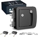 Motor Home & Door Lock,Class C Mechanical RV Door Lock Replacement,RV Camper Door Locks,Latch with 4 Keys, fits Most Campers with 4.25