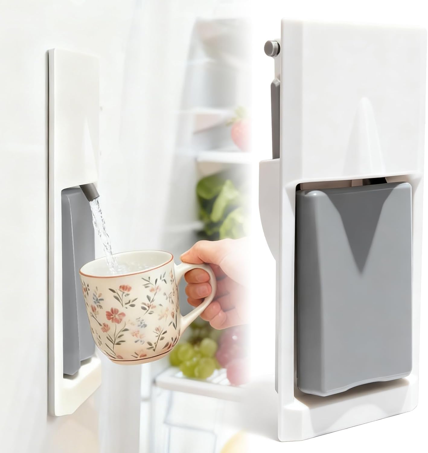 Water Dispenser Lever Replacement for GE Refrigerators, Easy One-Hand Operation & Smooth Water Flow, Easy to Install