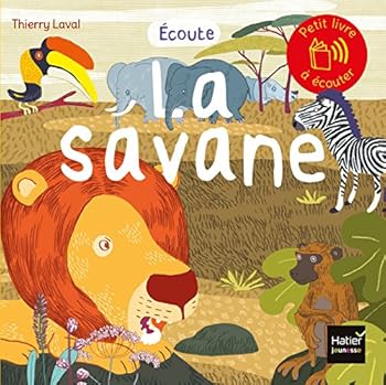 Paperback Ecoute la savane [French] Book
