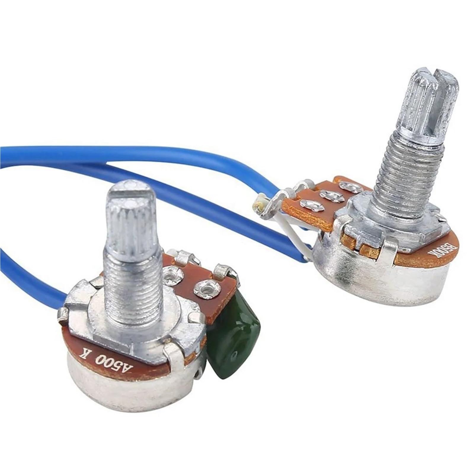 Profesional Arnés De Guitarra Kit De Cableado Para Pastillas De Guitarra Eléctrica LP Potenciómetros 2T2V 500K