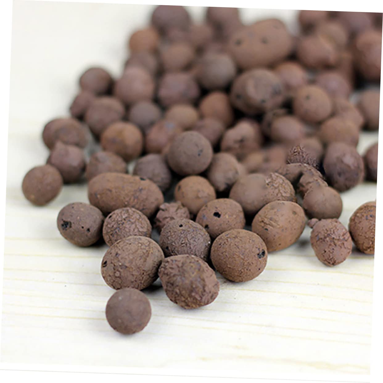TOYANDONA Blähton 1kg für Blumentöpfe, Ton und Schiefer, Braunton