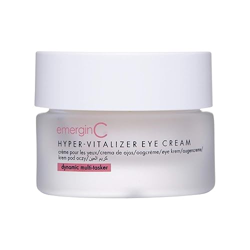 Hyper-Vitalizer Eye Cream - Crema de ojos antienvejecimiento rica en antioxidantes con vitamina C para combatir la aparición de ojeras + líneas