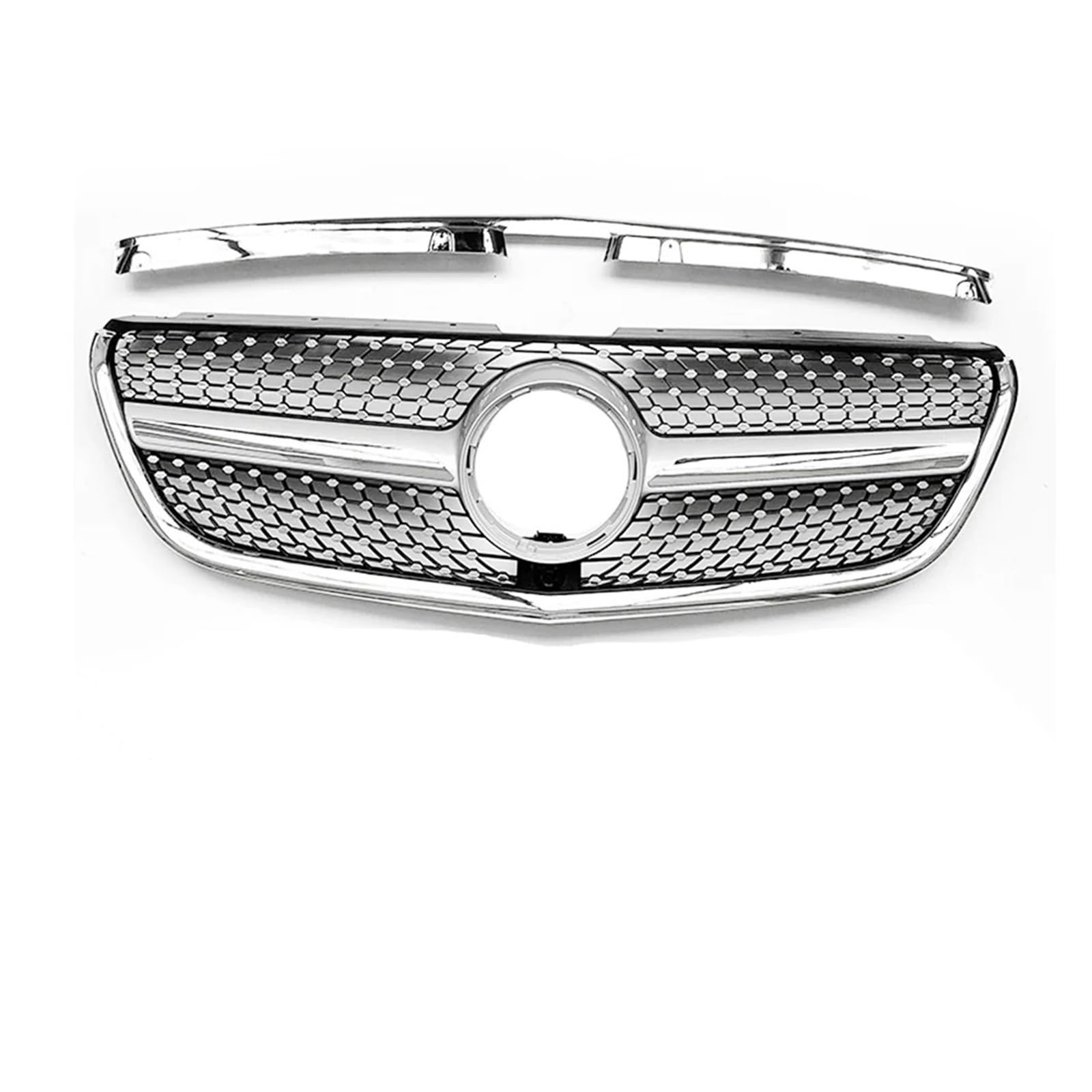 Grille calandre avant Benz Vito W447 argent remplace pièce usée
